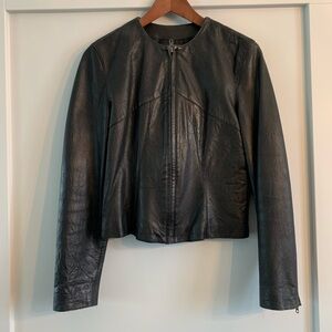 Gap leather jacket